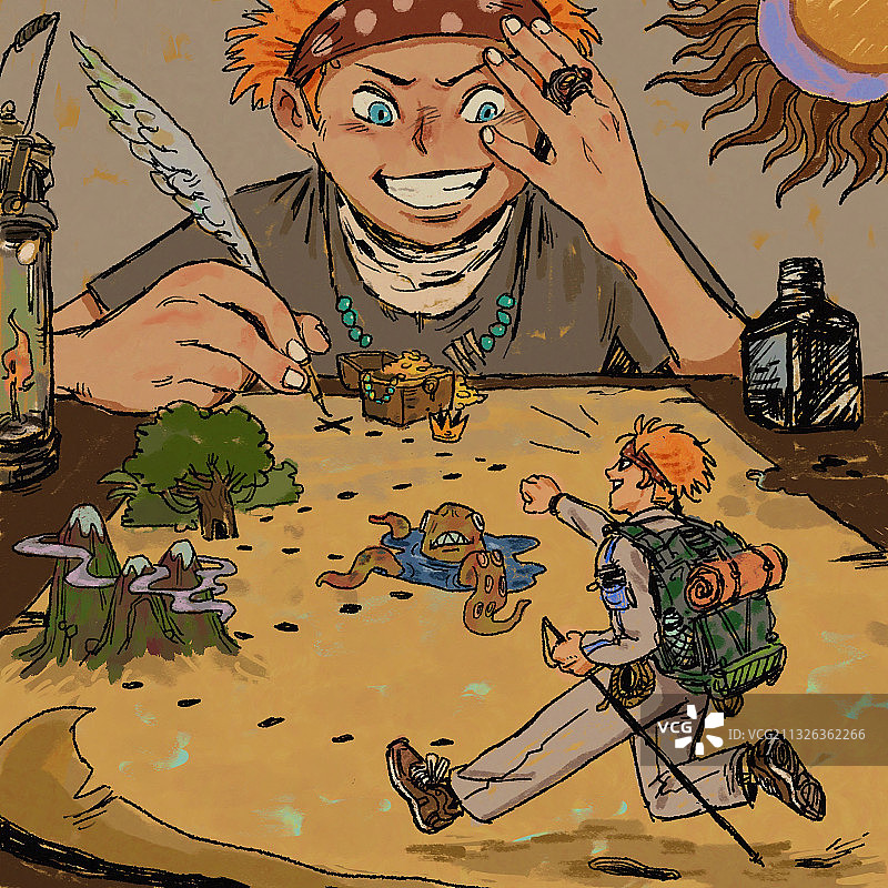 规划冒险图片素材