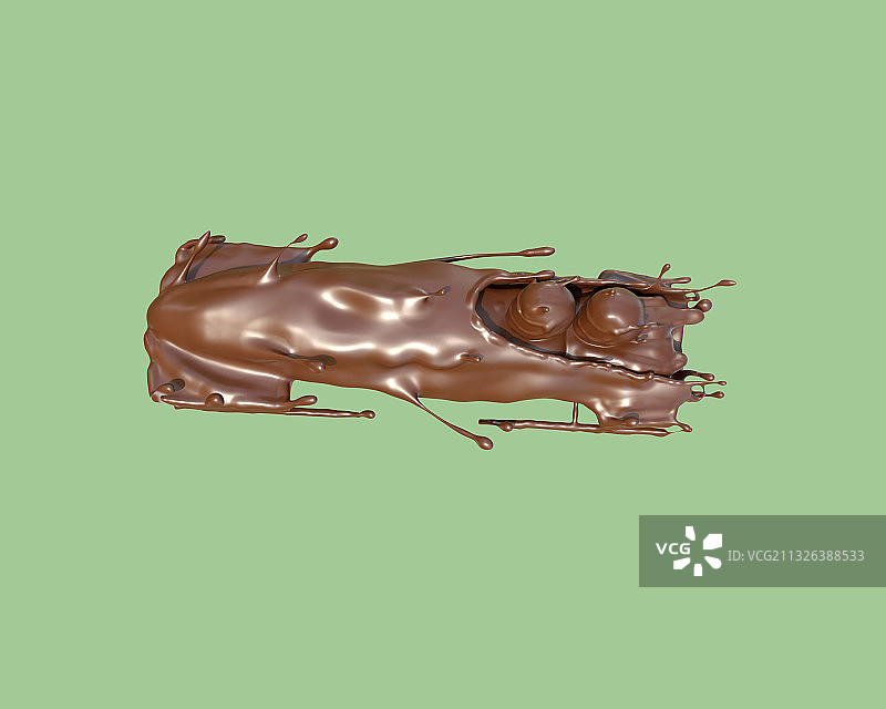 巧克力质感钢架雪车图片素材