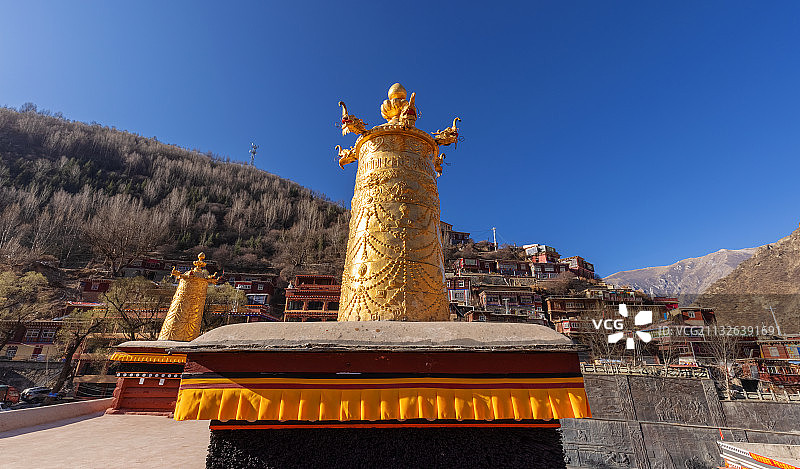 德格印经院图片素材