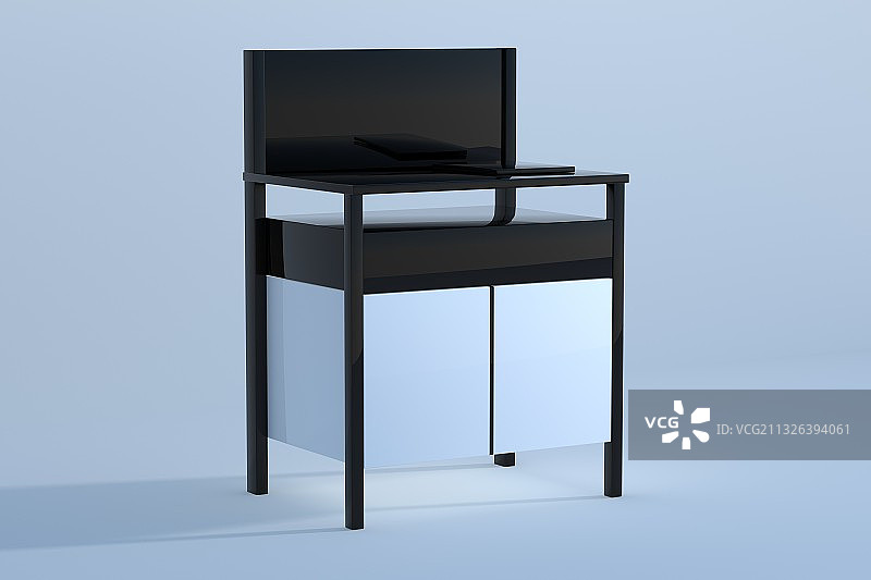 3D渲染的展示柜图片素材