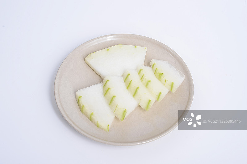 冬瓜切片图片素材