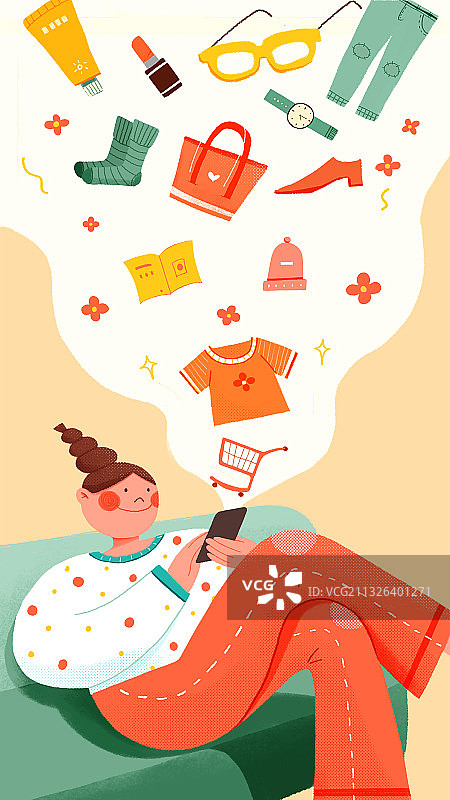 购物狂欢图片素材