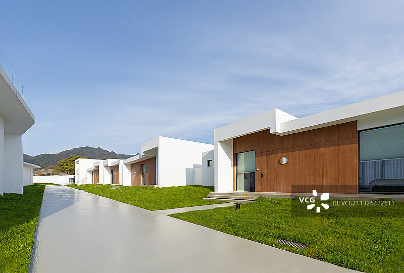 现代时尚民宿度假酒店图片素材