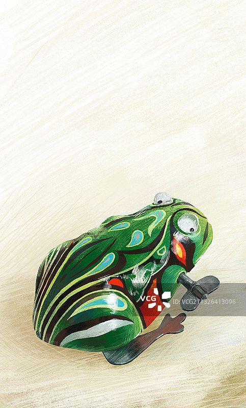儿童节青蛙插画图片素材
