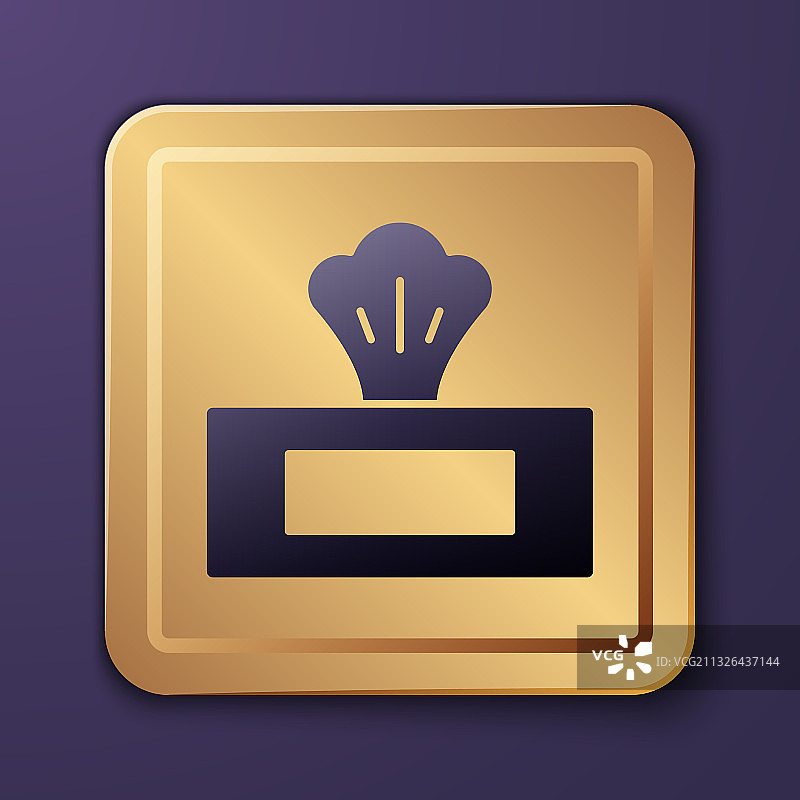 紫色背景上的紫色湿巾包装图标图片素材