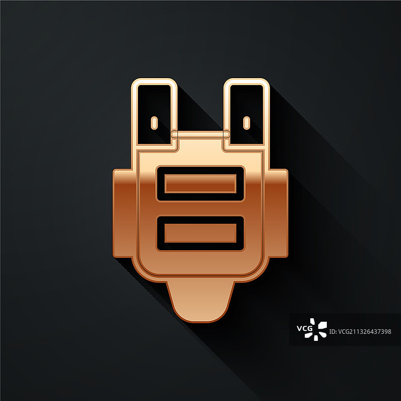 金色防弹背心图片素材