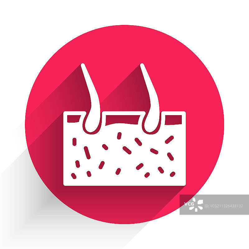 长发遮面皮肤图标图片素材