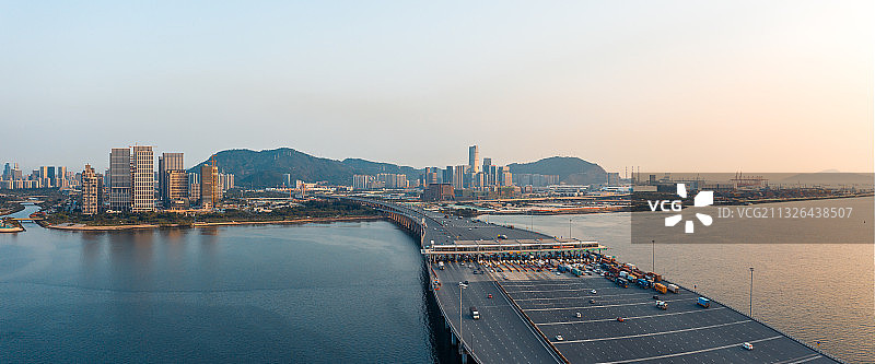 深圳前海建筑群图片素材