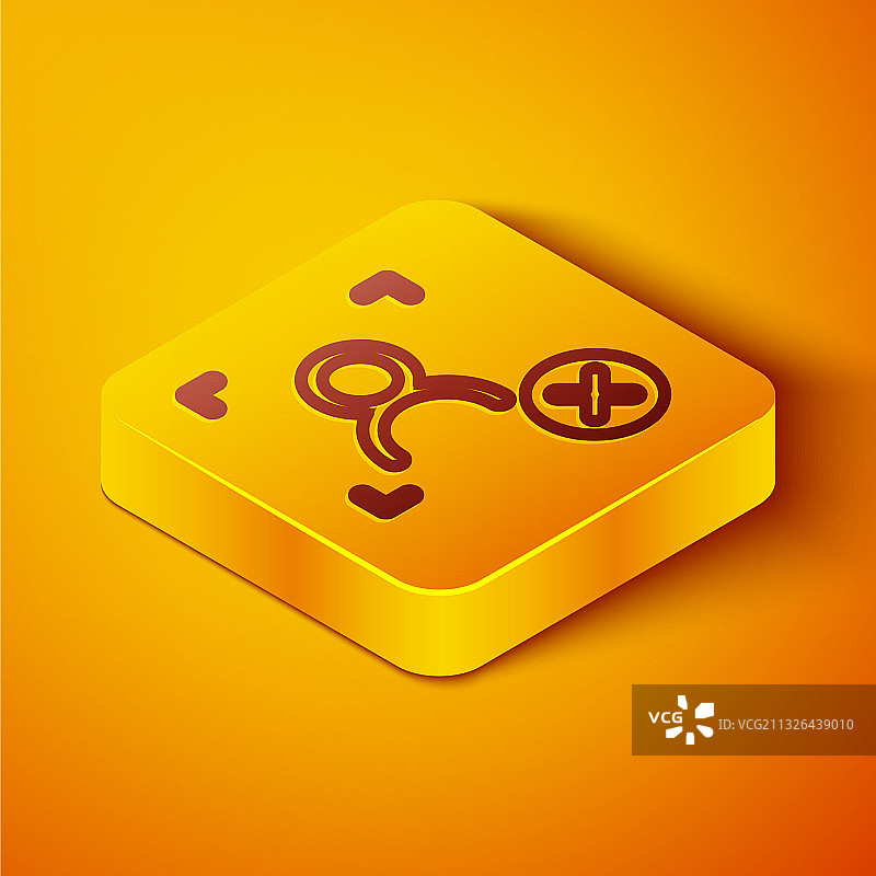 2.5D线条人脸识别拒绝图标图片素材