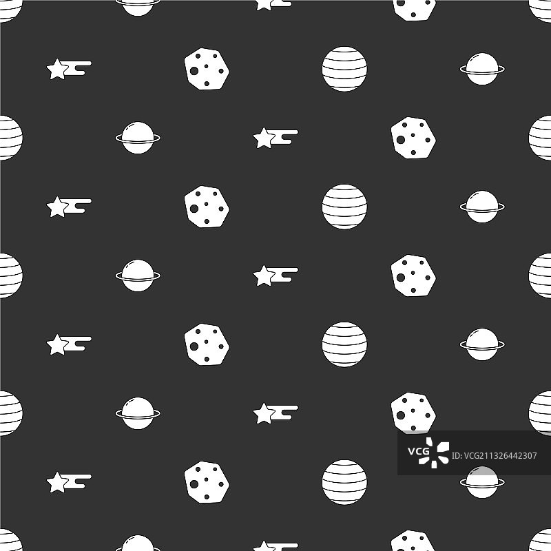 金星土星陨落之星合集图片素材