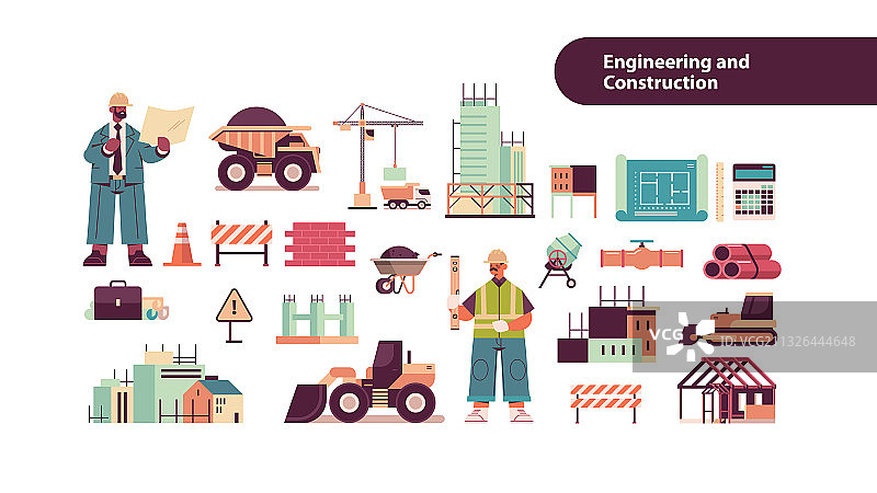 混合种族工程师工具图标图片素材