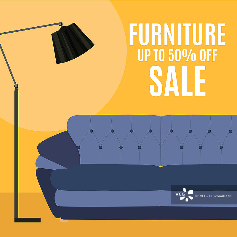 背景家具促销模板图片素材