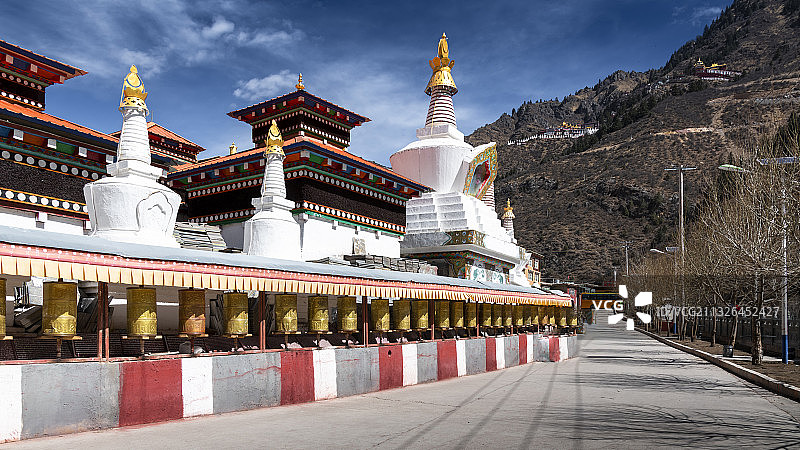 瓦拉五明佛学院图片素材