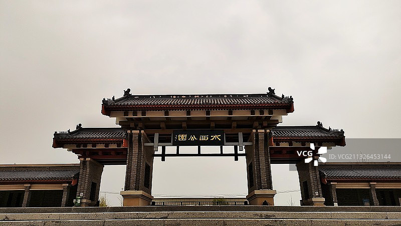 天津水西公园图片素材