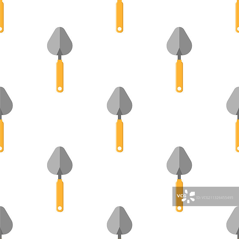 卡通小铲子无缝图案图片素材