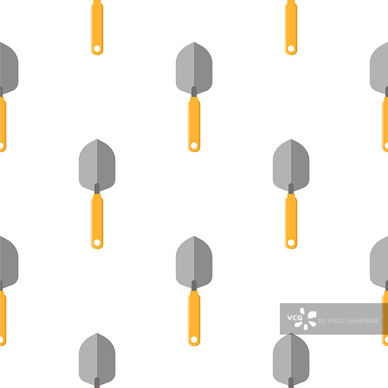 卡通小铲子无缝图案图片素材