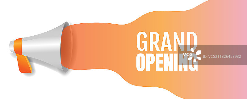 盛大开业海报通知图片素材