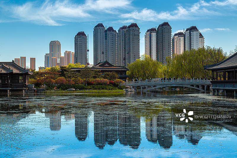 天津北宁公园图片素材