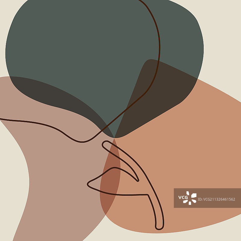 具有抽象形状的优雅现代纹理图片素材