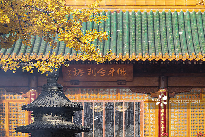 八大处秋景图片素材