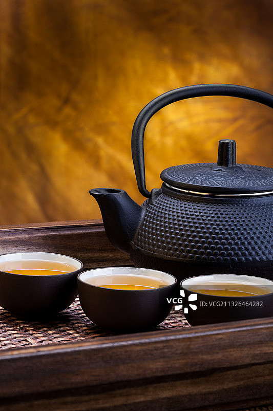 茶杯里的铁观音图片素材