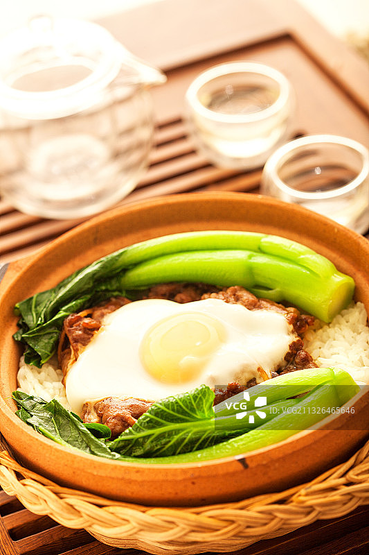 广式煲仔饭图片素材