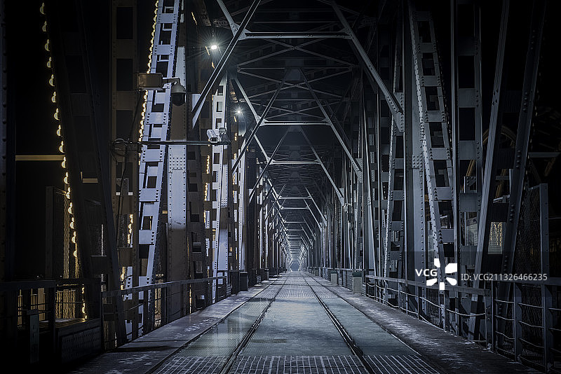 滨州铁路桥图片素材