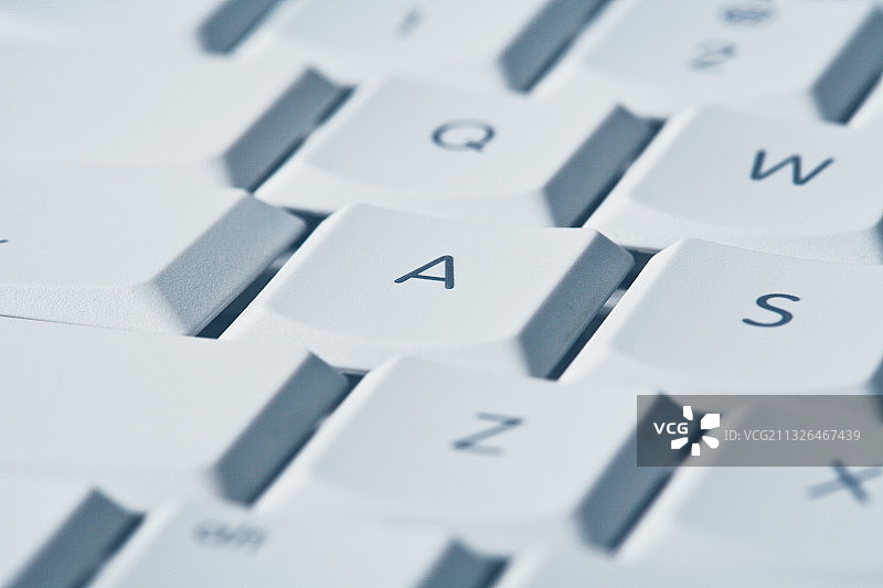 干净的电脑键盘图片素材