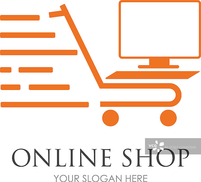 在线商店Logo图标模板图片素材