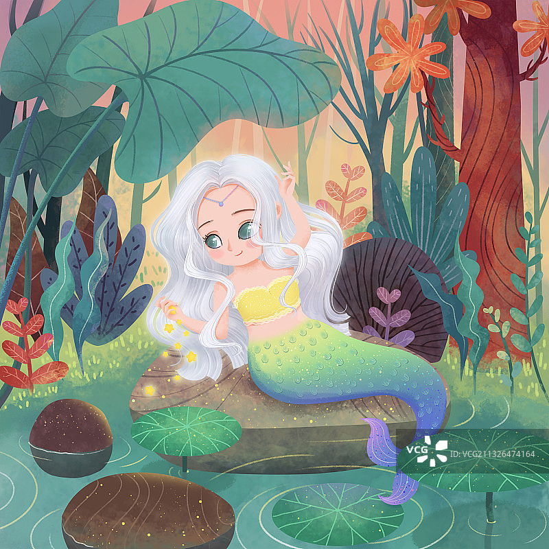 美人鱼图片素材