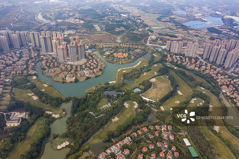 广西南宁嘉和城别墅区嘉和城景区 南宁图片素材