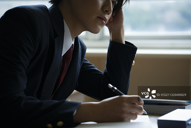 学生们在教室里学习图片素材