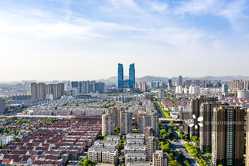 湖州市吴兴区城市风光图片素材