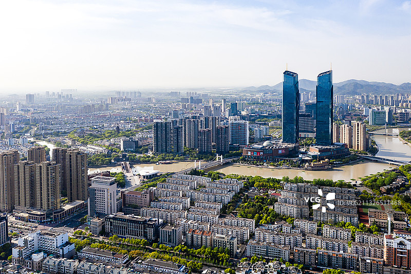 湖州市吴兴区城市风光图片素材