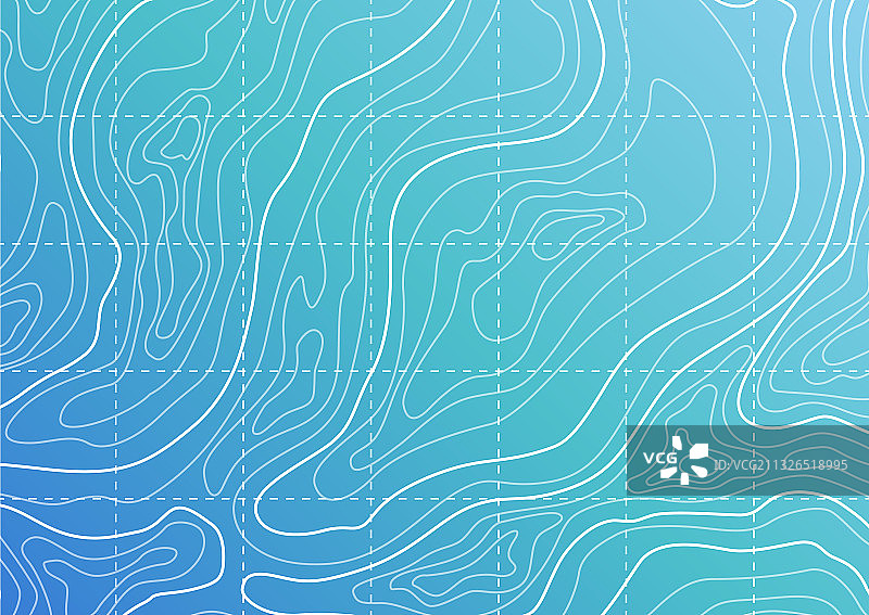 蓝色地形图背景概念图片素材