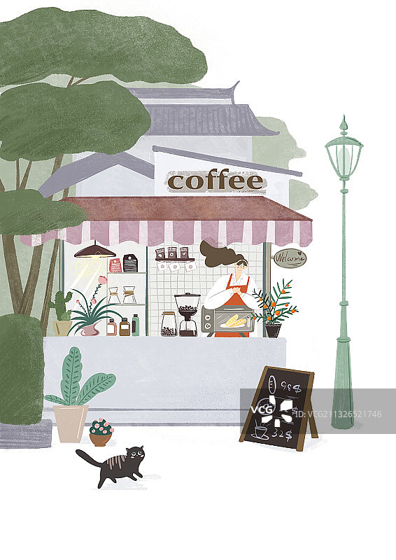 咖啡店图片素材