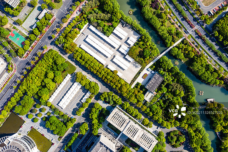 湖州市吴兴区城市风光图片素材