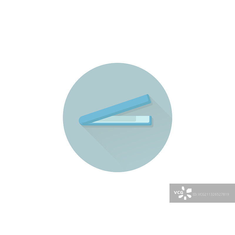 直发夹彩色扁平图标图片素材