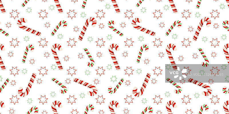 圣诞节或新年无缝图案图片素材