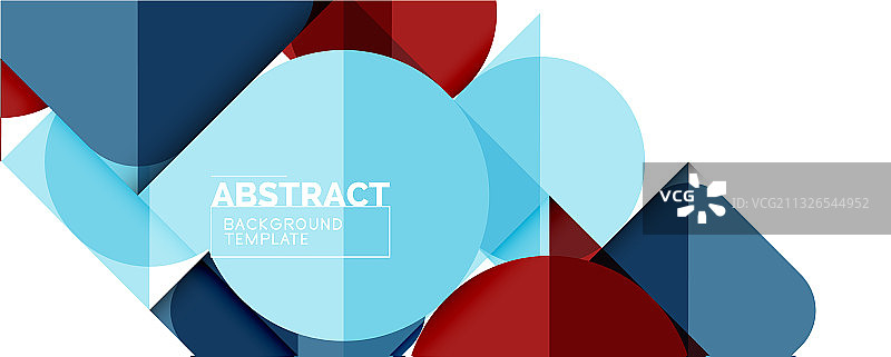 用简洁的几何抽象背景图片素材