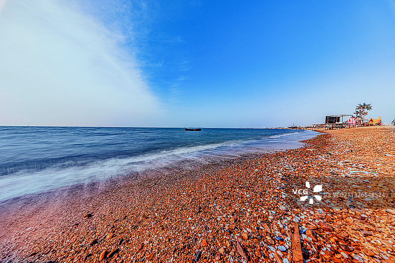 营口白沙湾图片素材