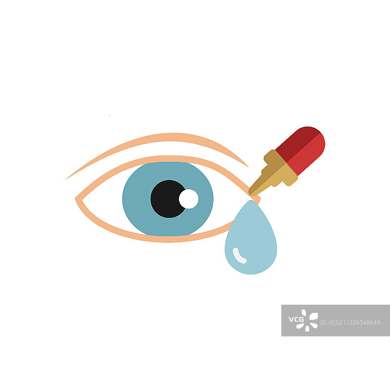 药房滴眼液简约元素图标图片素材