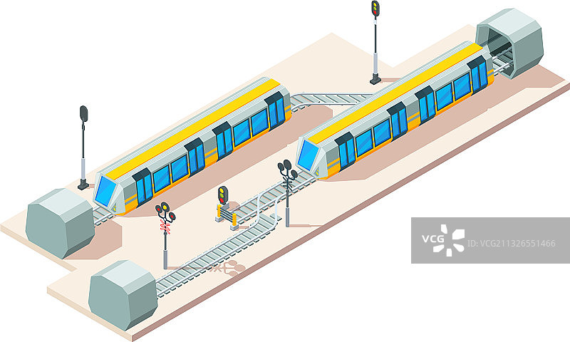 铁路枢纽列车运输商务图片素材