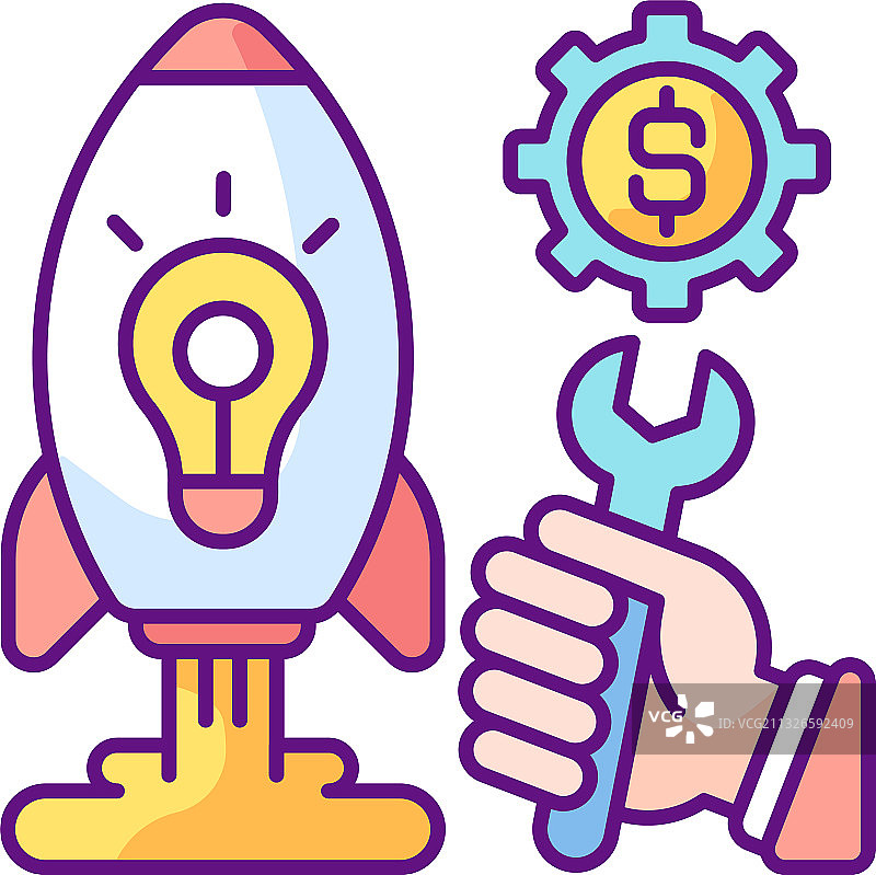 启动支持RGB颜色图标图片素材