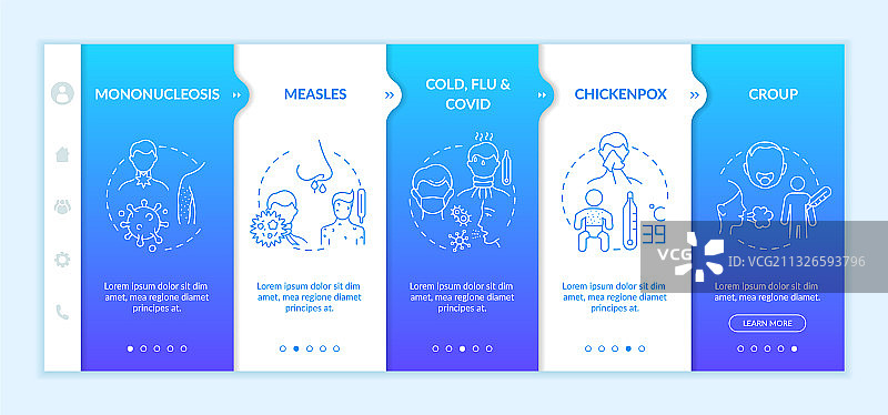 病毒性咽喉炎症原因引导页图片素材