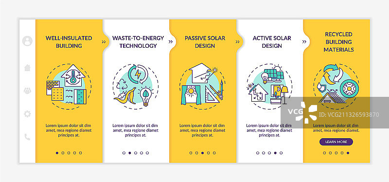 绿房子新用户引导模板图片素材