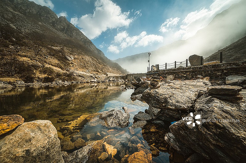 木格措景区图片素材