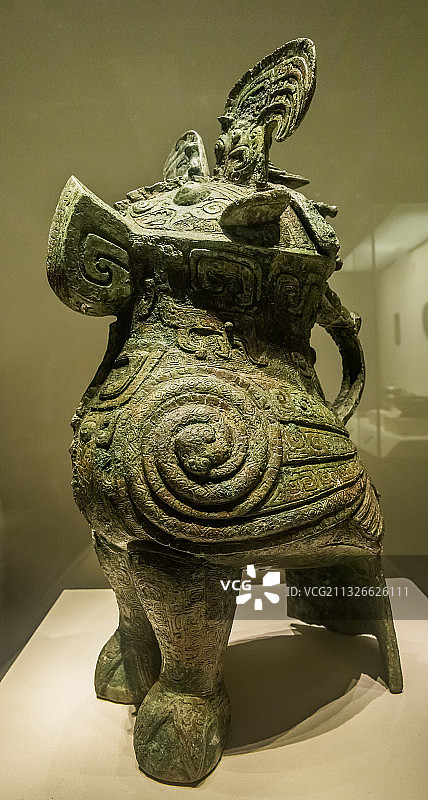 中国古代青铜器艺术展览 北京图片素材