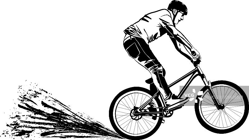 山地自行车图片素材