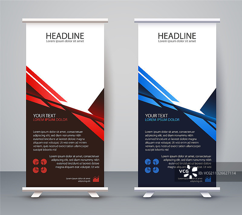 业务卷站设计横幅模板图片素材